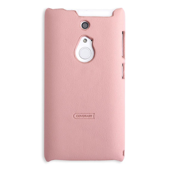 Cuir végan pastel terne coque arrière série LG