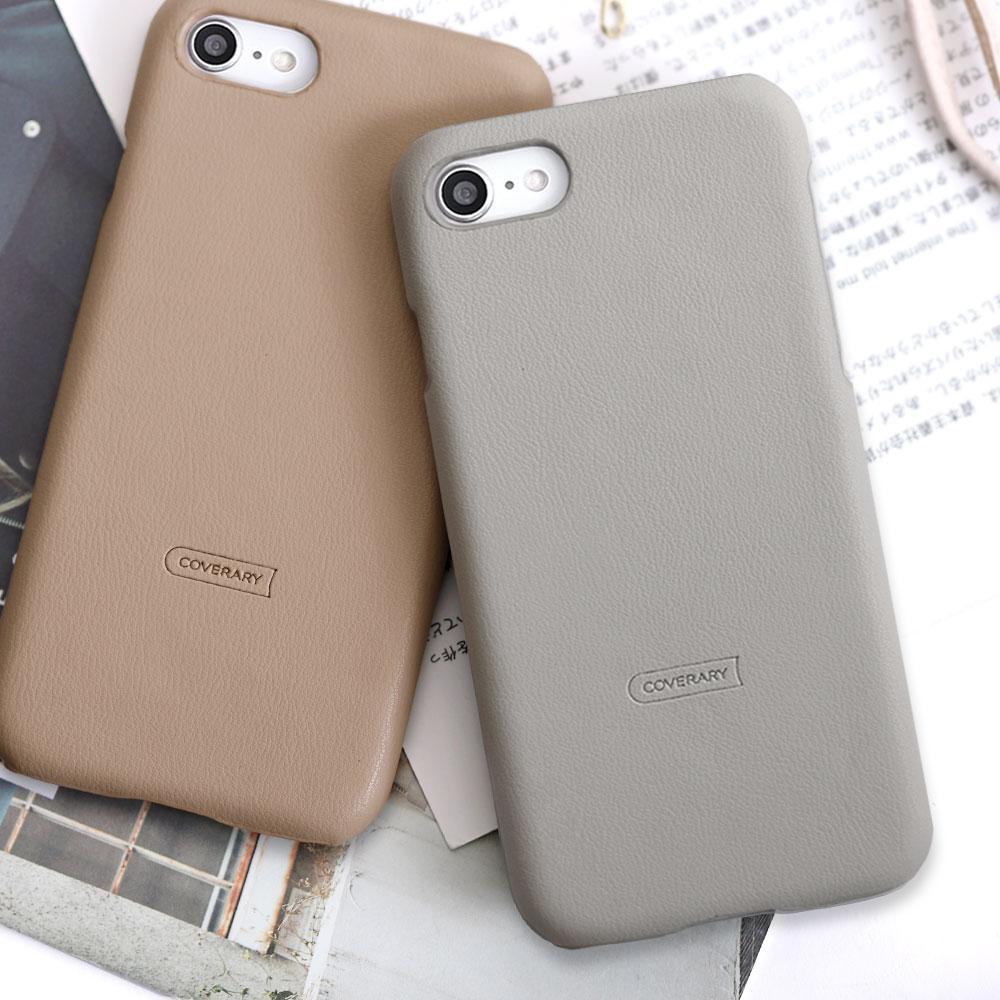 ヴィーガンレザー くすみパステル 背面ケース iPhoneシリーズ