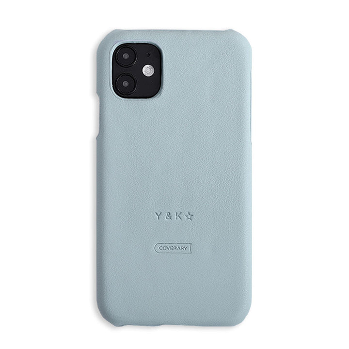 Vegan leather muted pastel back case embossed name engraving Google Pixel series