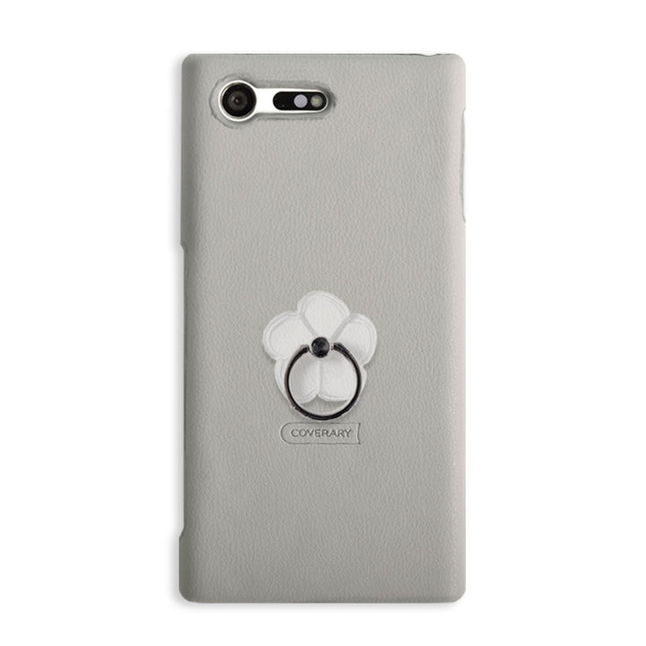 Vegan leather muted pastel smartphone ring back case Google Pixel series