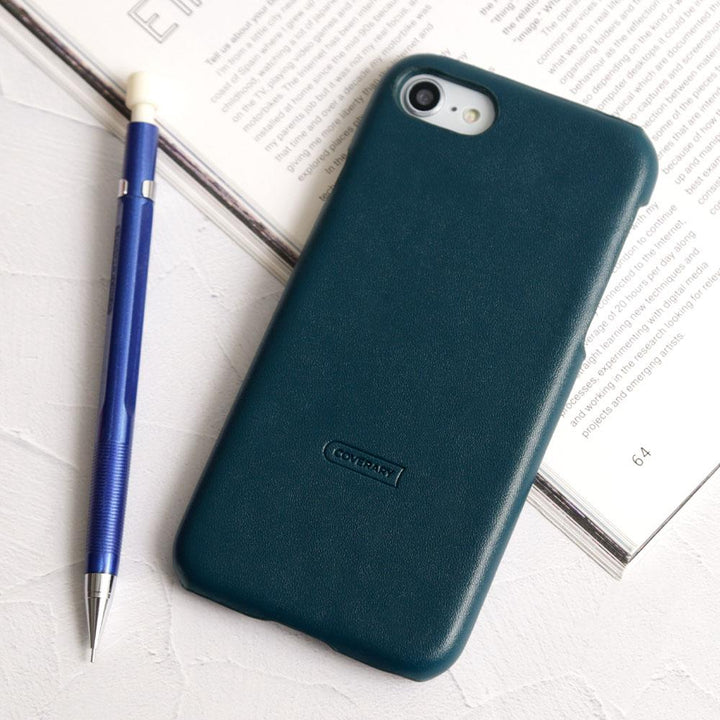 Vegan Leather Simple Back Case