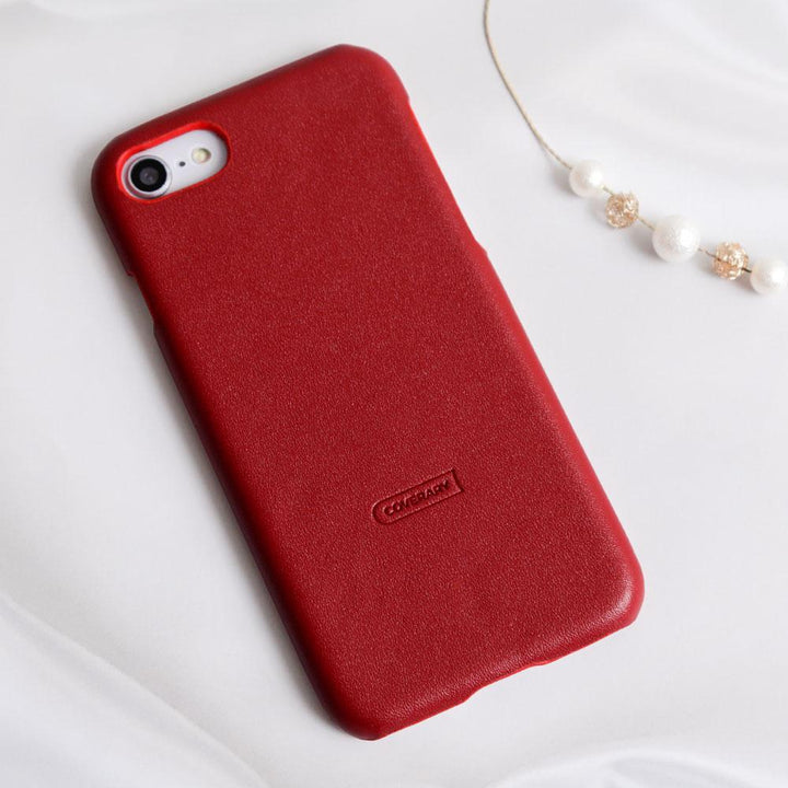 Coque arrière simple en cuir végan pour la série AQUOS