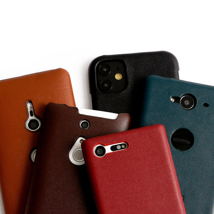 Vegan Leather Simple Back Case