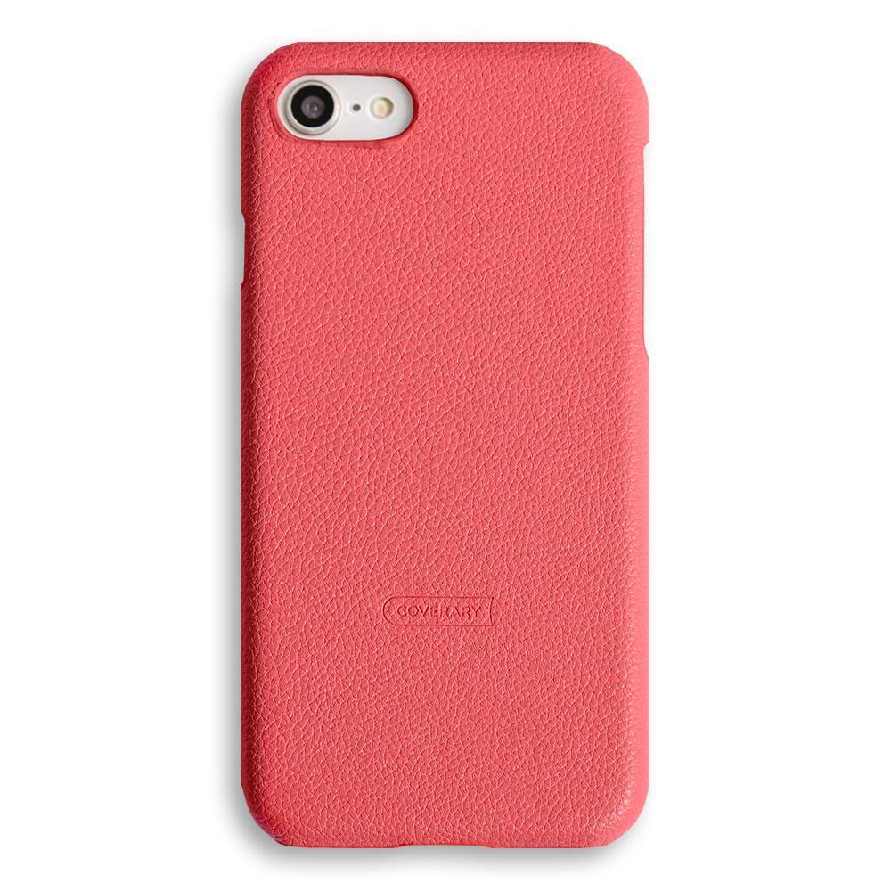 Vegan Leather Basic Leather-style Back Case iPhone Series