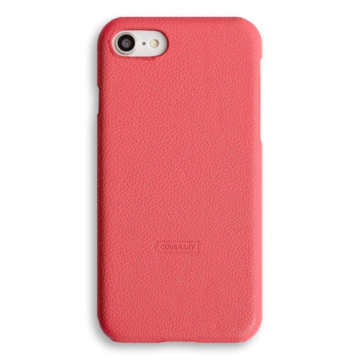 Vegan Leather Basic Leather-style Back Case iPhone Series