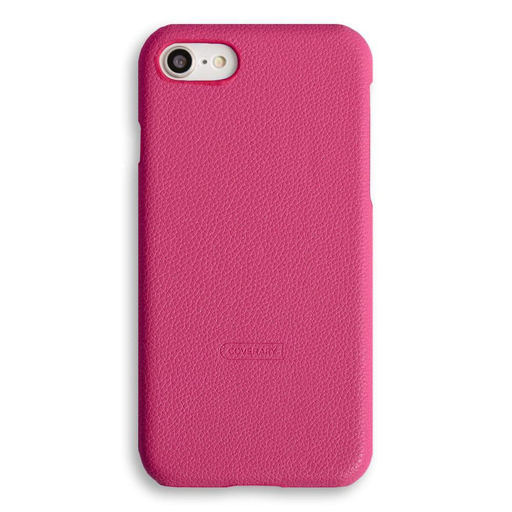 Vegan Leather Basic Leather-style Back Case iPhone Series