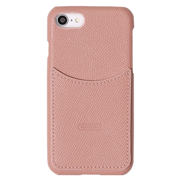 Vegan Leather Basic Smiley Pocket Back Case Xperia Series