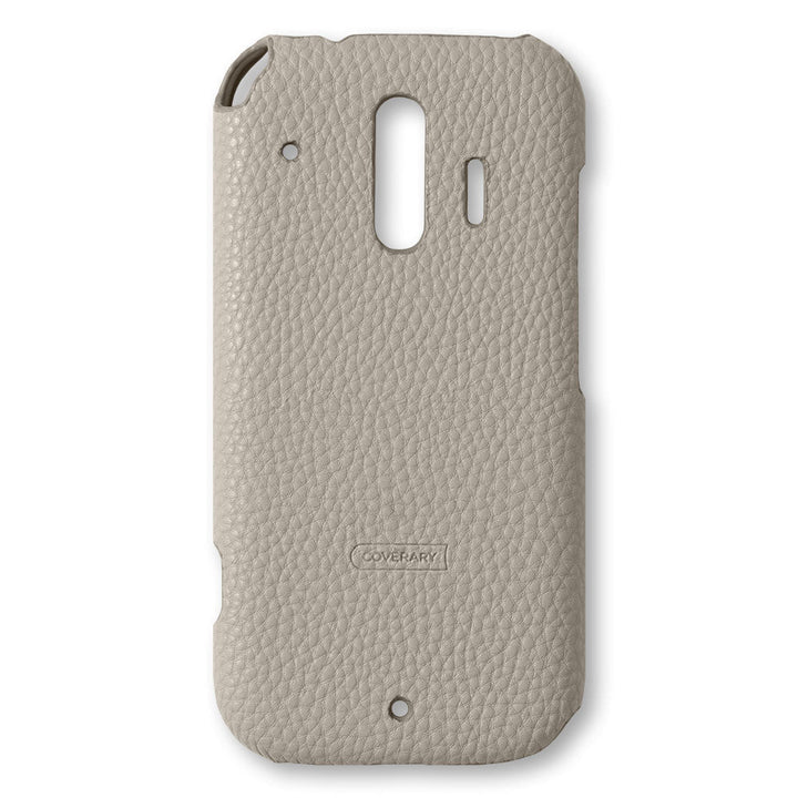 Vegan leather textured smoky color back case Galaxy series