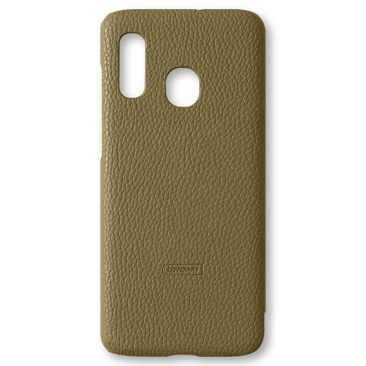 Cuir végan texturé couleur fumée coque arrière série Google Pixel