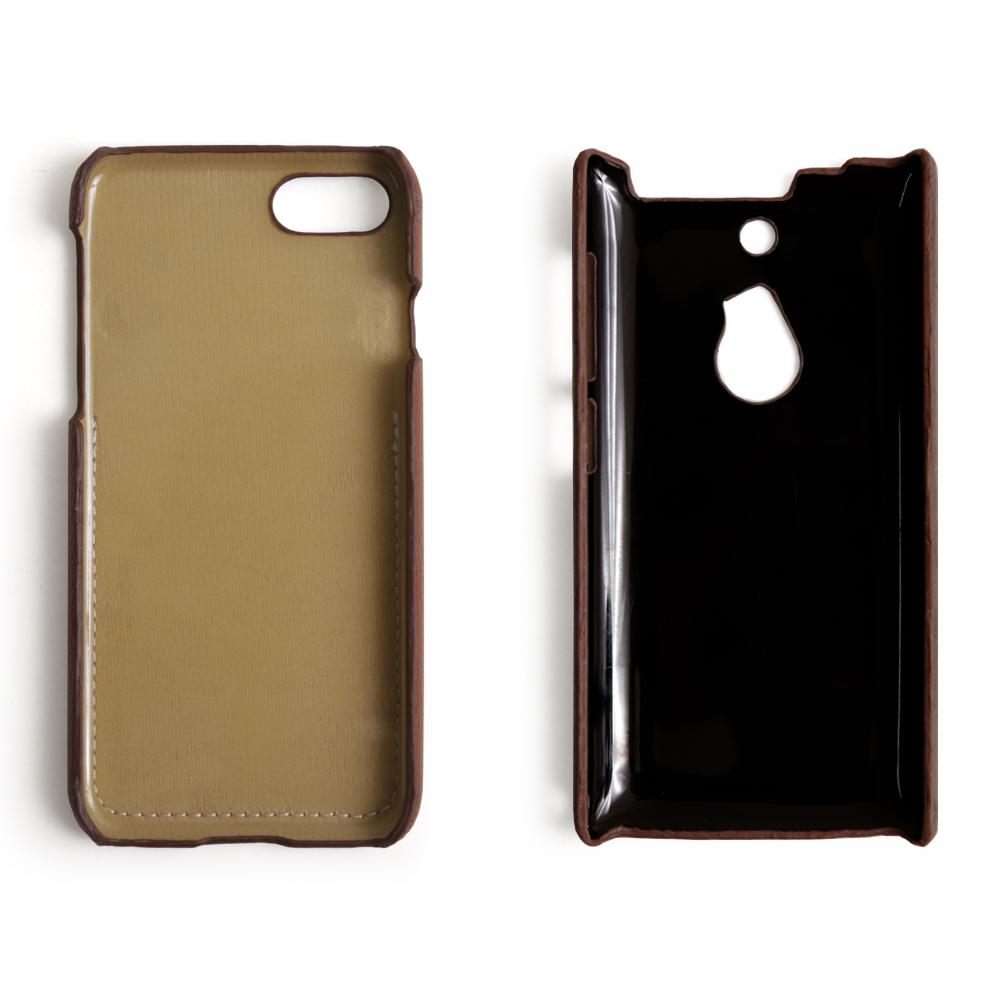 Vegan Leather Smiley Pocket Back Case LG Series