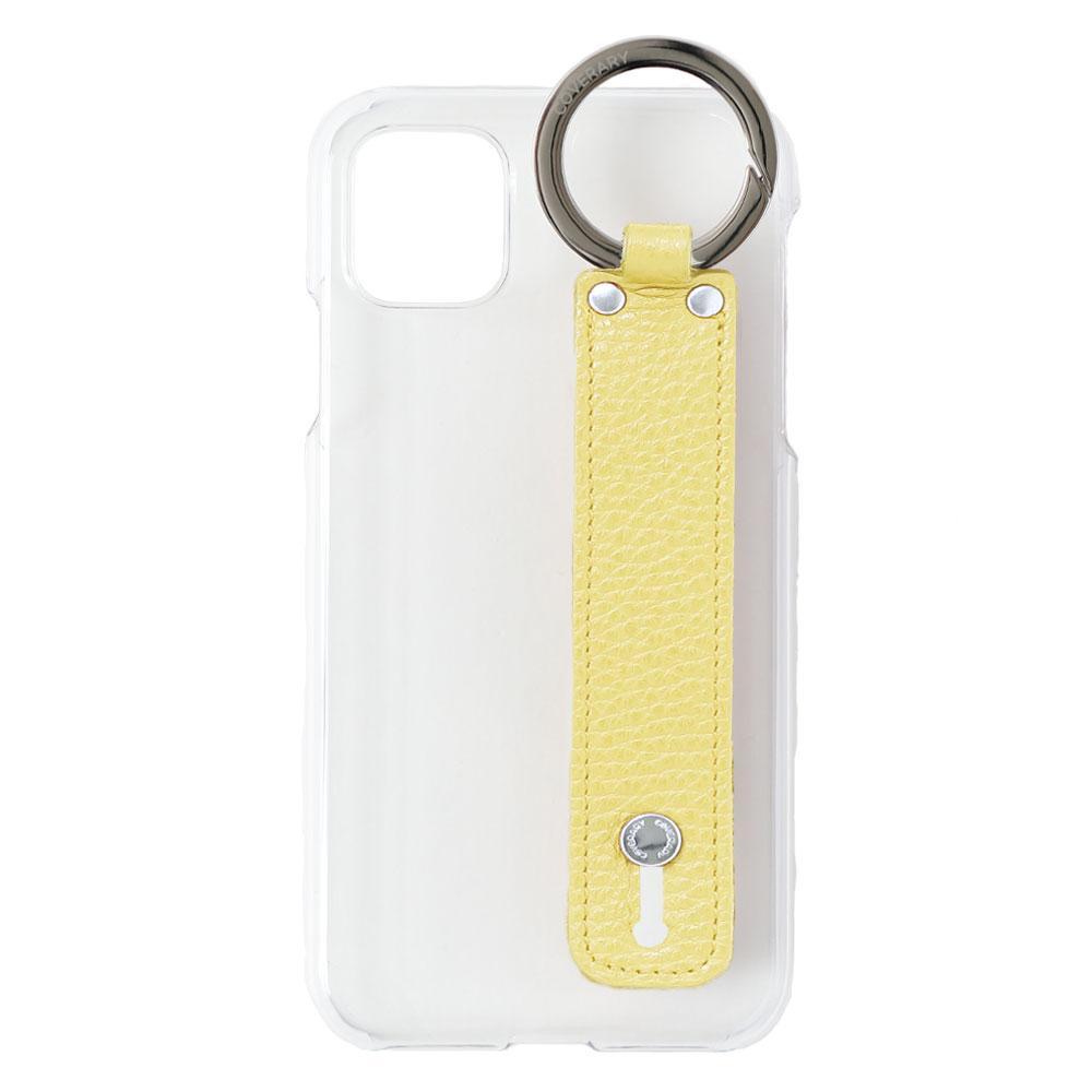 クリアケース 本革 32色 イタリアンシュリンクレザー ハンドベルト付き 背面ケース Xperiaシリーズ