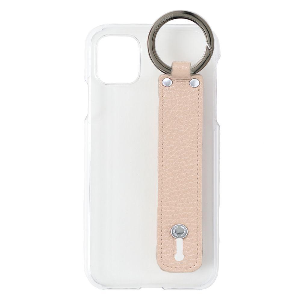 クリアケース 本革 32色 イタリアンシュリンクレザー ハンドベルト付き 背面ケース Xperiaシリーズ