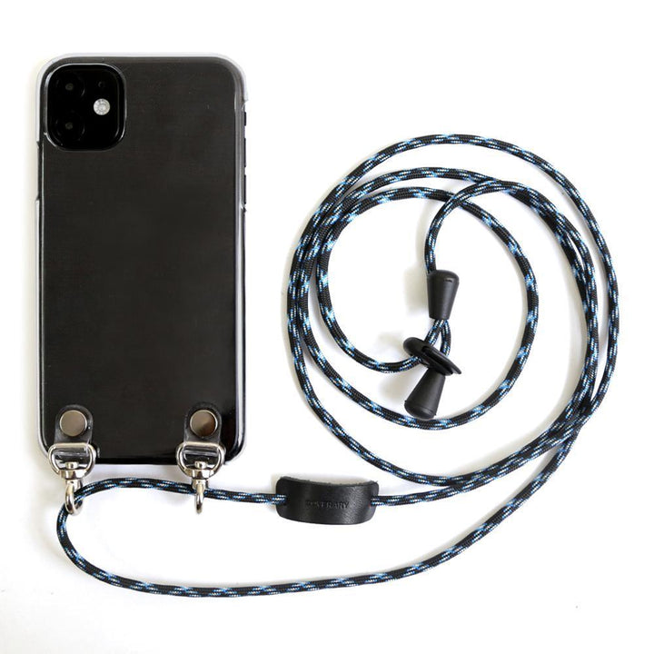 Clear case with shoulder strap, back case for iPhone series
