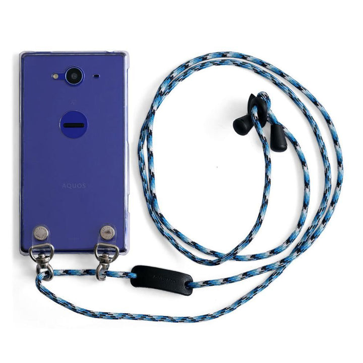 Clear case with shoulder strap, back case for iPhone series