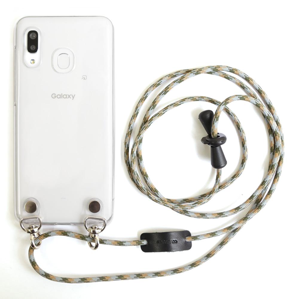 クリアケース ショルダーストラップ付き 背面ケース Android Oneシリーズ