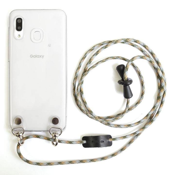 クリアケース ショルダーストラップ付き 背面ケース Android Oneシリーズ