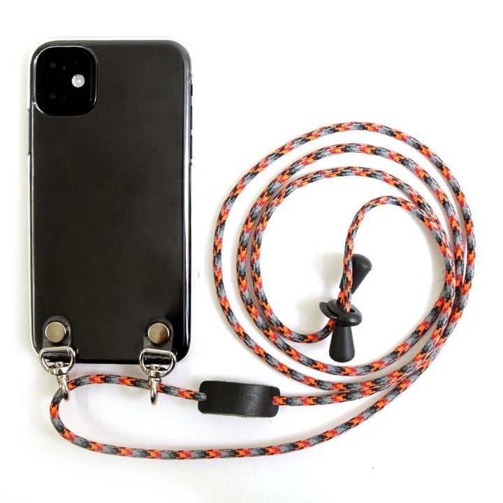 Étui transparent avec bandoulière, étui arrière