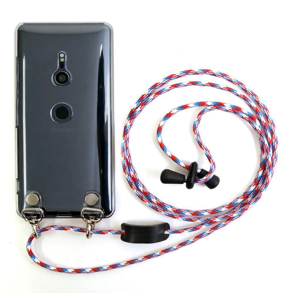 Clear case with shoulder strap, back case for iPhone series