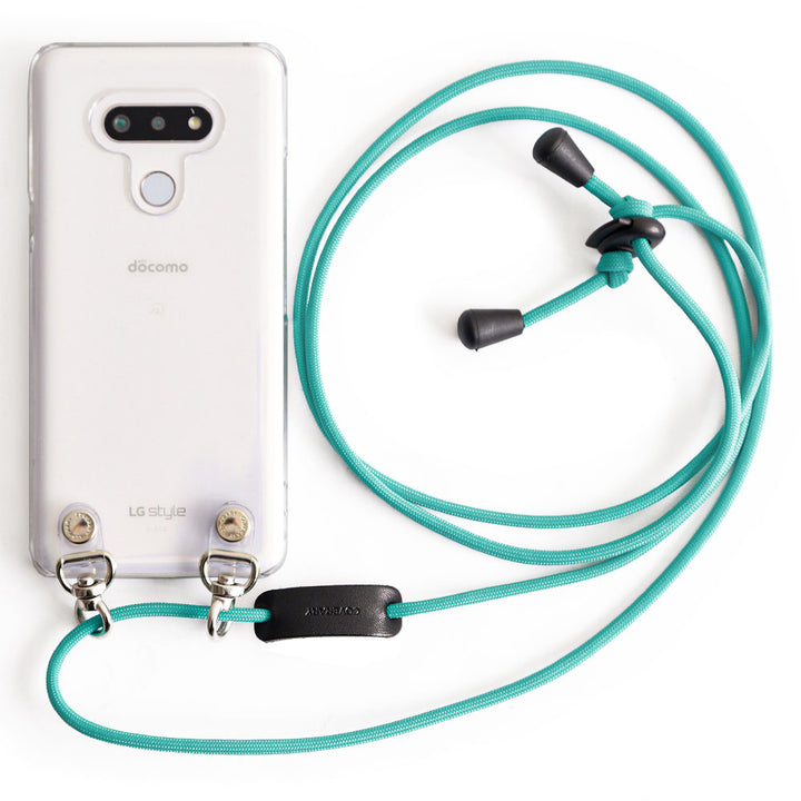 Clear case with shoulder strap, plain, back case for Xperia series