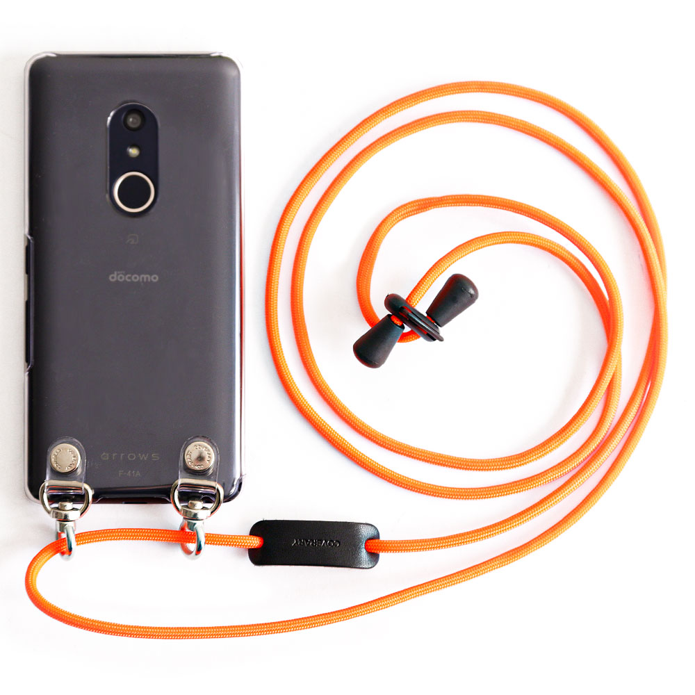 Clear case with shoulder strap, plain, back case for Xperia series