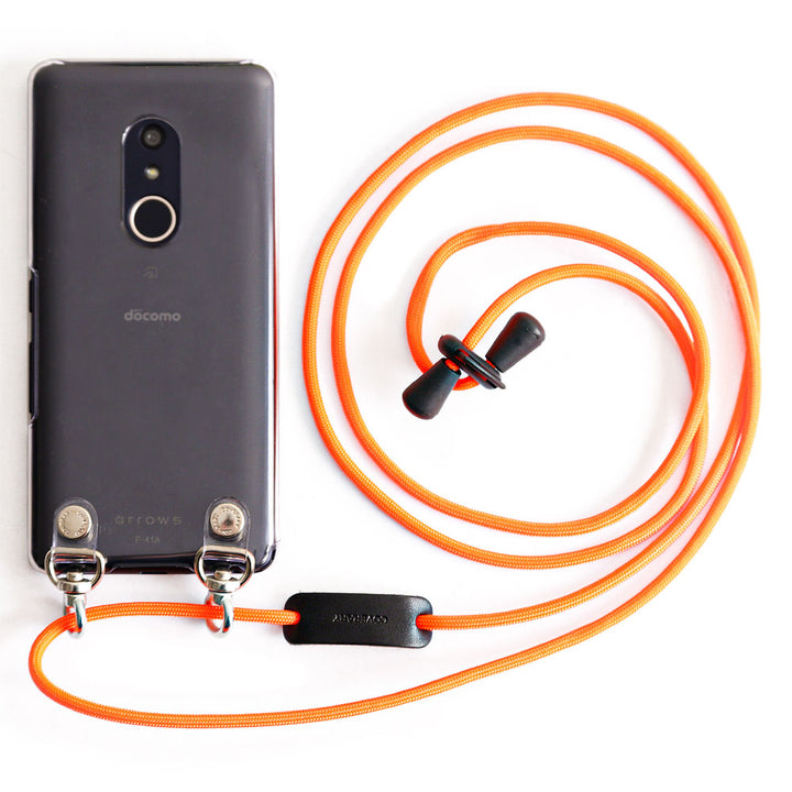 Clear case with shoulder strap, plain, back case for Xperia series