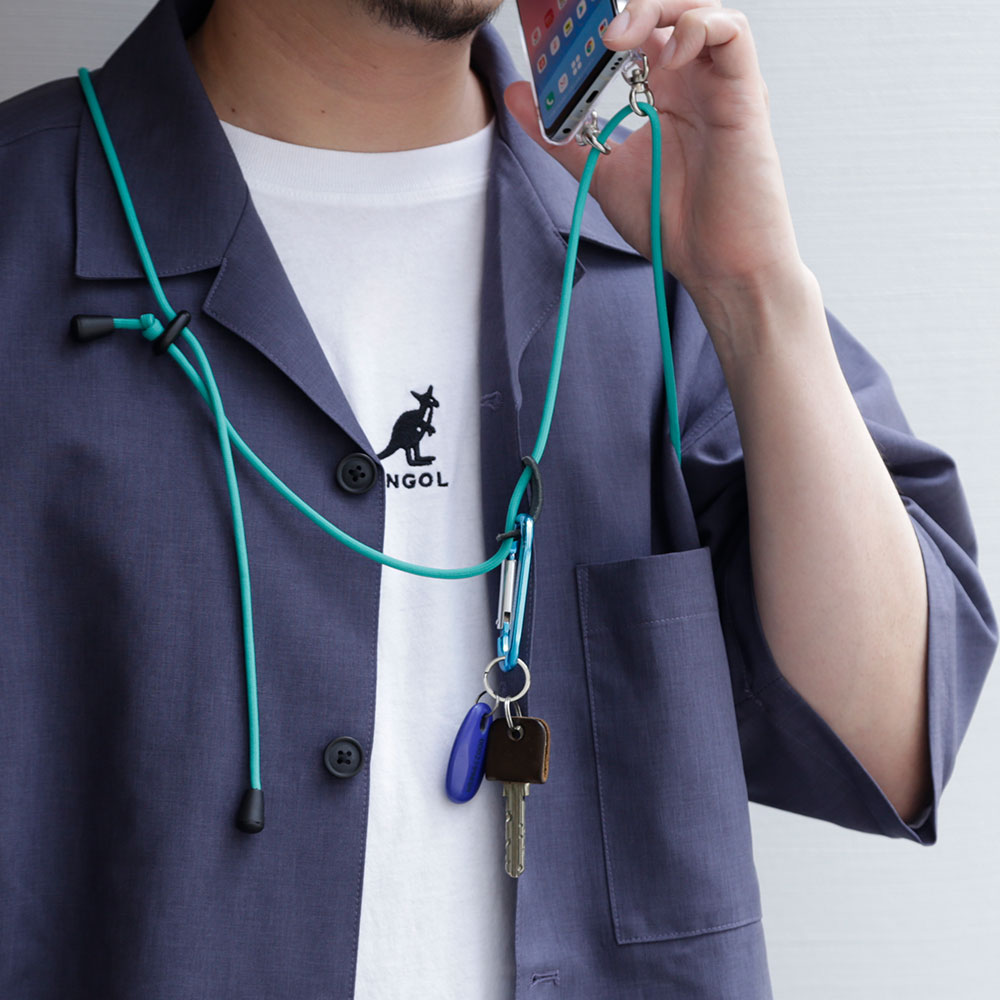 Clear case with shoulder strap, plain, back case for Xperia series