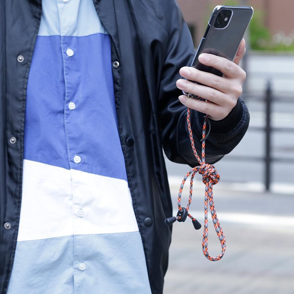 Étui transparent avec bandoulière, étui arrière