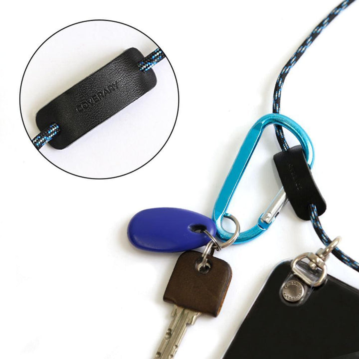 Clear case with shoulder strap, back case for iPhone series