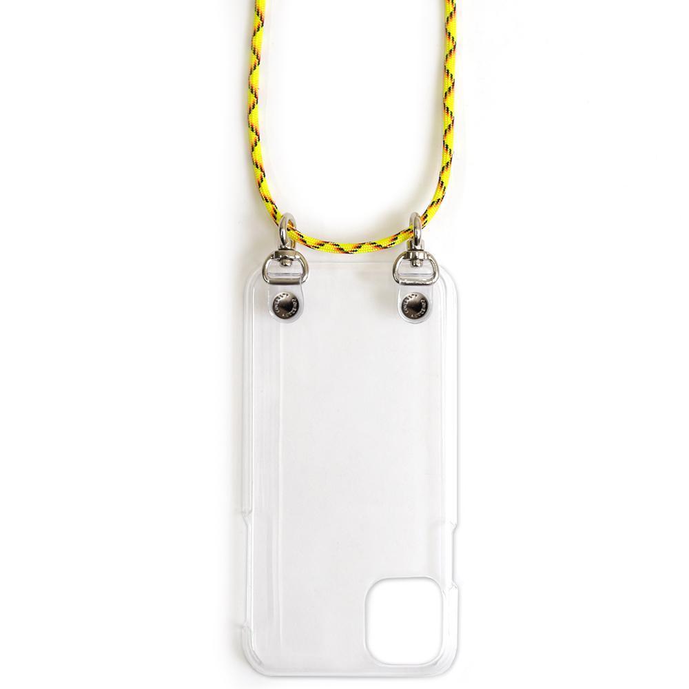 Étui transparent avec bandoulière, étui arrière