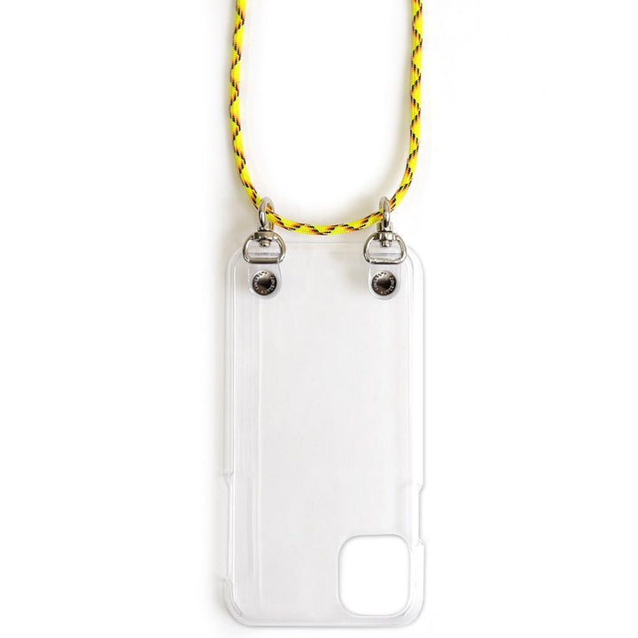 Étui transparent avec bandoulière, étui arrière