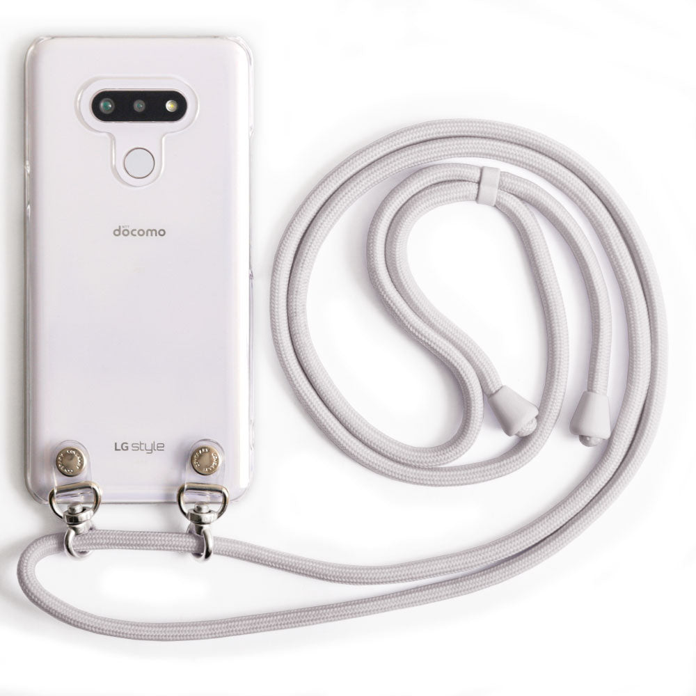 Clear case with shoulder strap, basic back case for Xperia series
