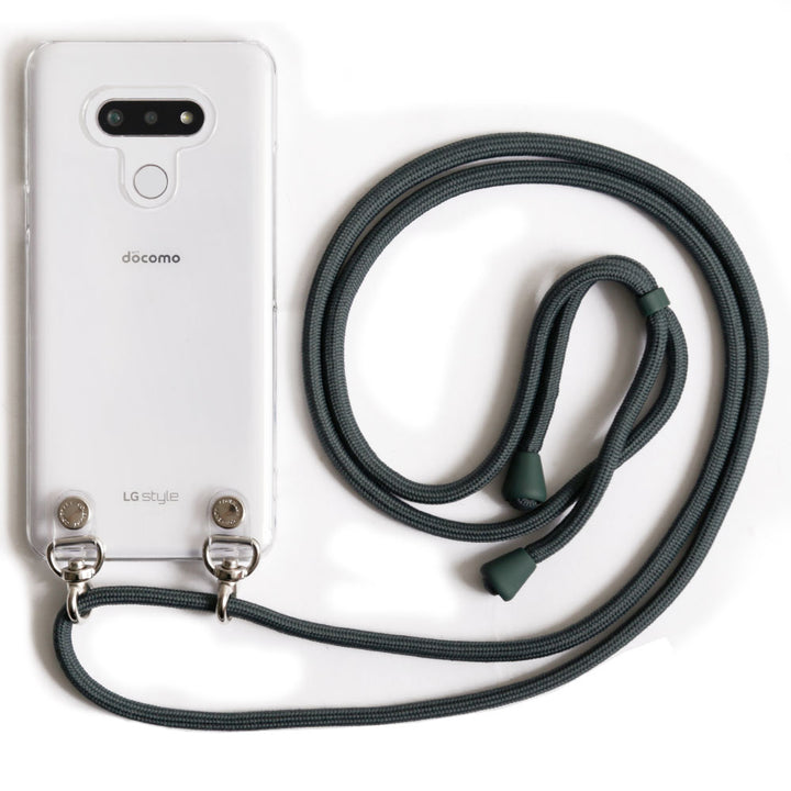 Clear case with shoulder strap, basic back case for Xperia series