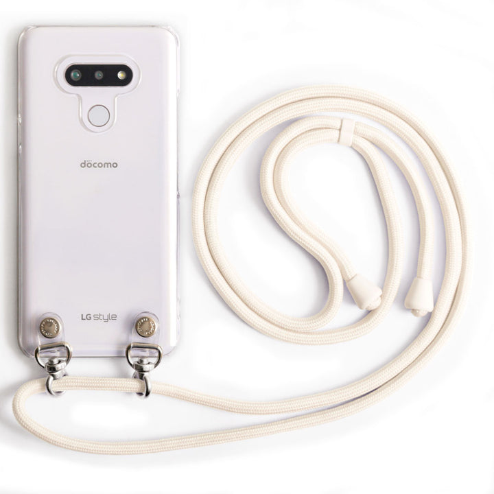 Clear case with shoulder strap, basic back case for Xperia series