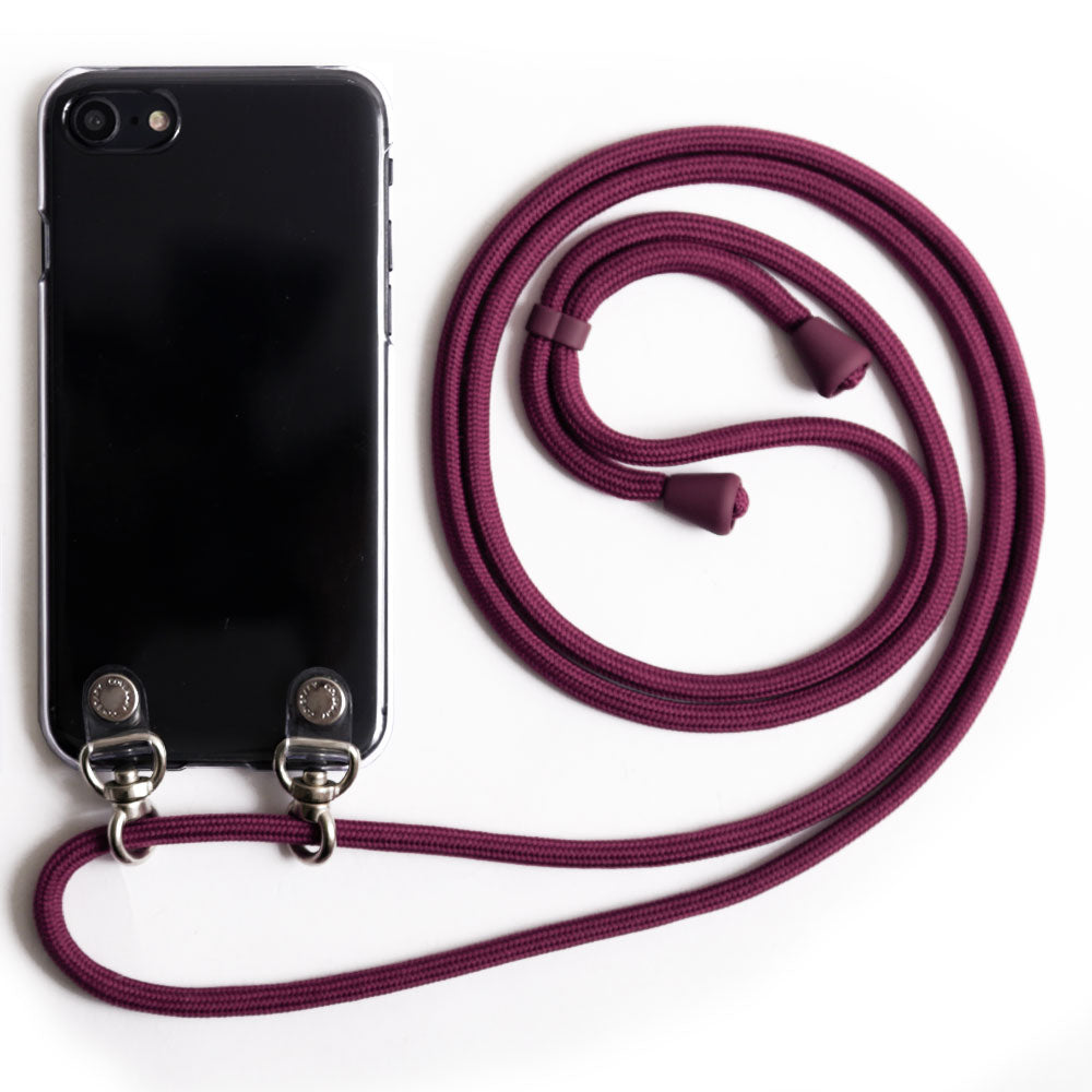 Clear case with shoulder strap, basic back case for Xperia series