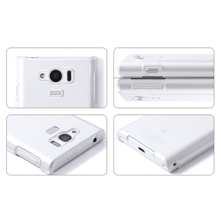 Clear case with shoulder strap, basic back case for Xperia series