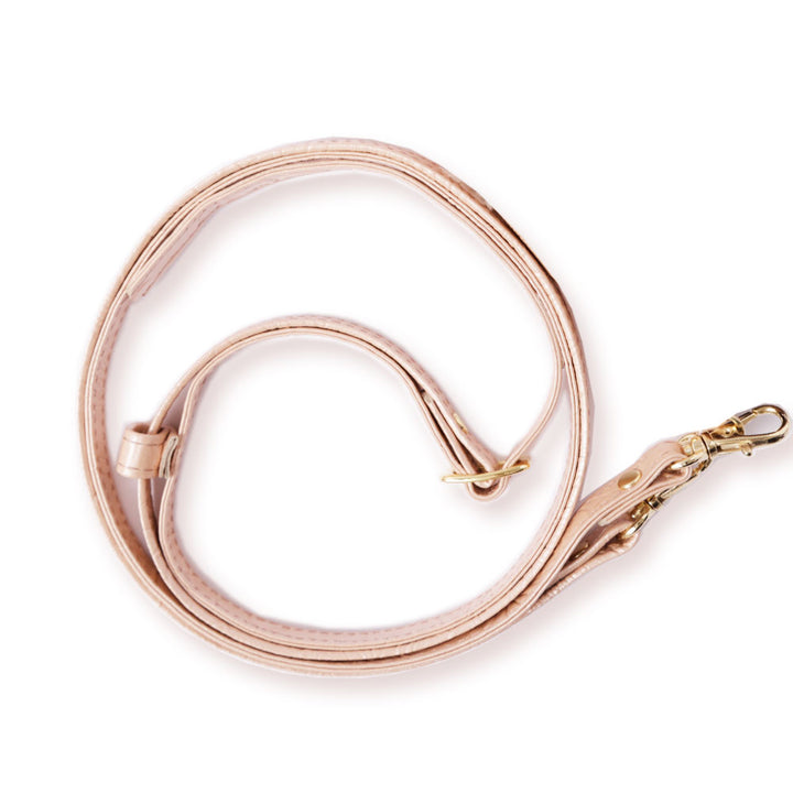 本革 エンボスレザー アンティークフラワー ショルダーストラップ