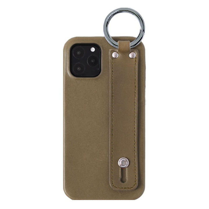 Genuine leather Tochigi leather hand belt attached back case for Google Pixel series