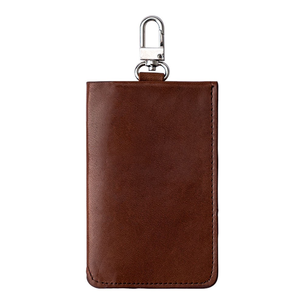 本革 栃木レザー カードケース 吊り下げフック付き