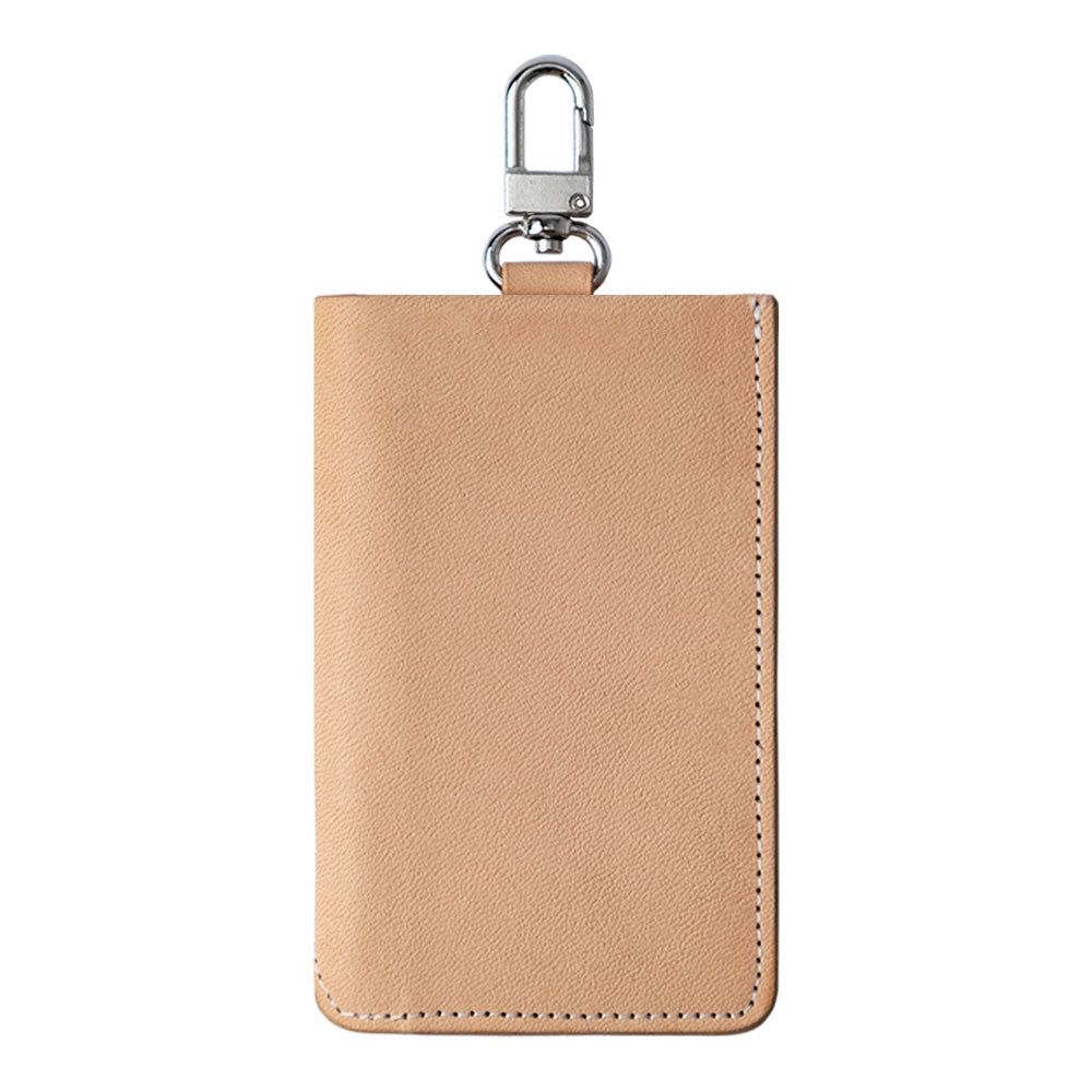 本革 栃木レザー カードケース 吊り下げフック付き