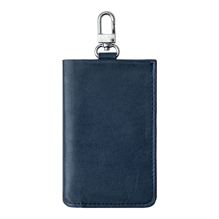 本革 栃木レザー カードケース 吊り下げフック付き