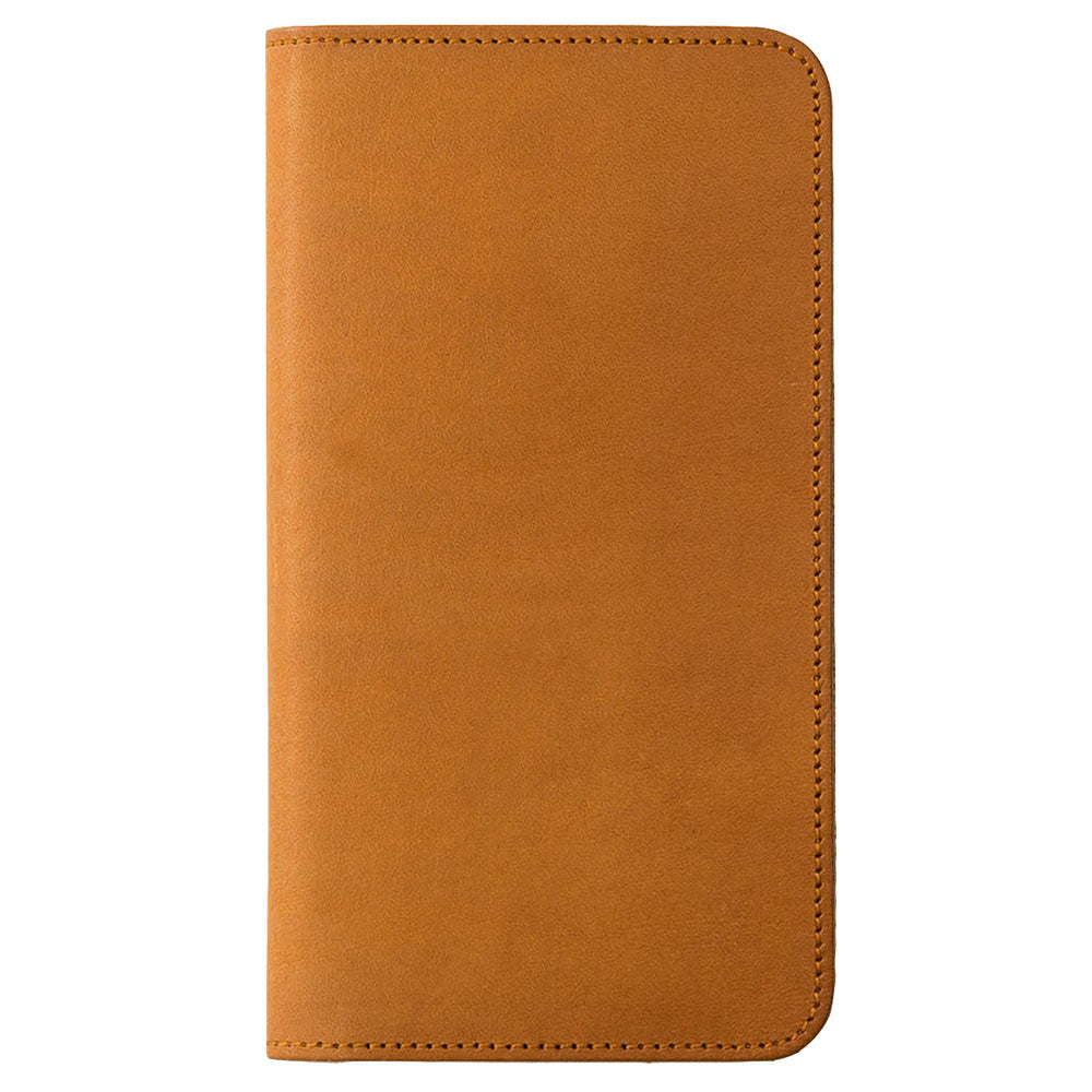 Genuine leather Italian leather card storage notebook-style case