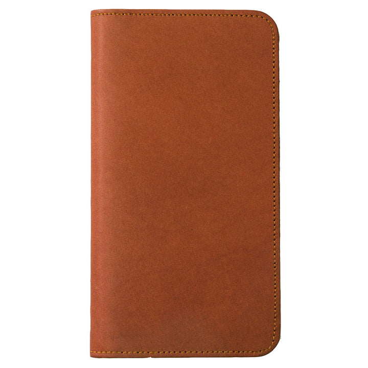 Genuine leather Italian leather card storage notebook-style case