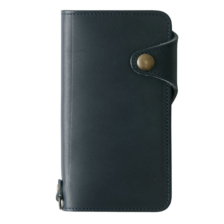 Genuine leather Italian leather card storage notebook-style case (with belt) for Google Pixel series