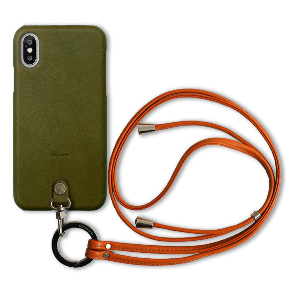 Genuine leather Tochigi leather ring shoulder strap (with metal fitting adjustment) attached back case AQUOS series