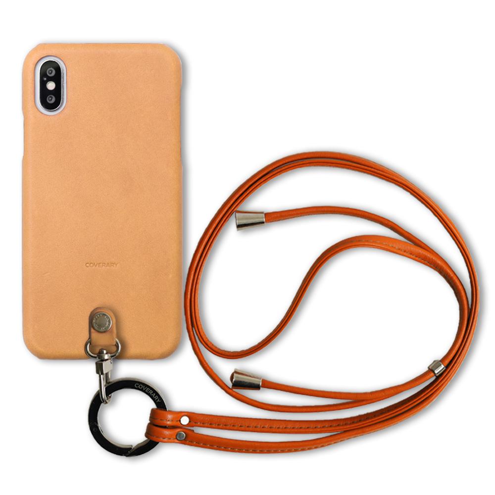 Genuine leather Tochigi leather ring shoulder strap (with metal fitting adjustment) attached back case AQUOS series