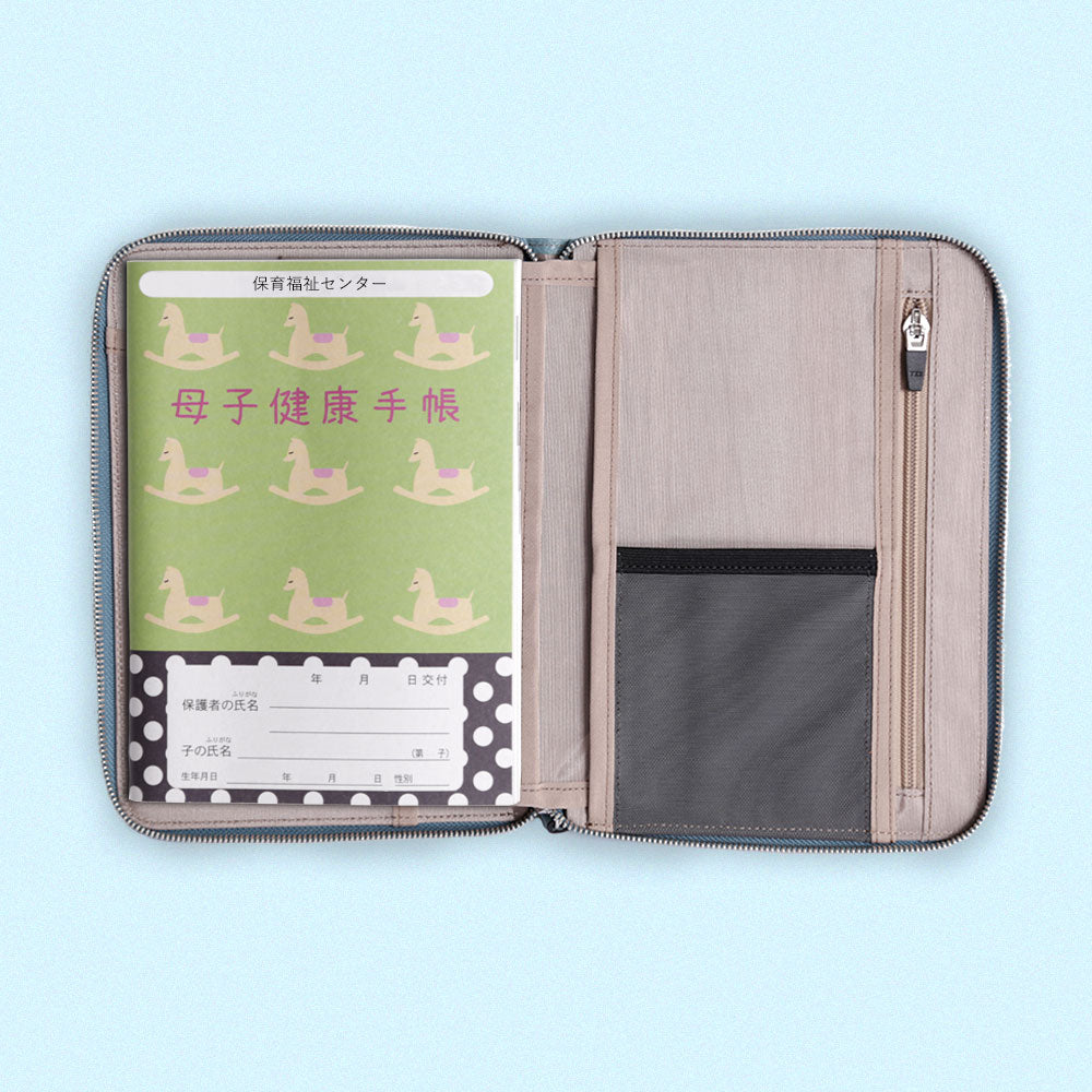 Étui multifonction en cuir italien grainé véritable avec sac intérieur, livré avec boîte cadeau