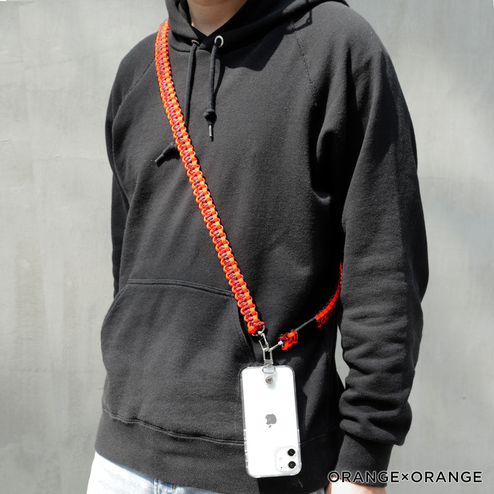 パラコード 柄 ショルダーストラップ