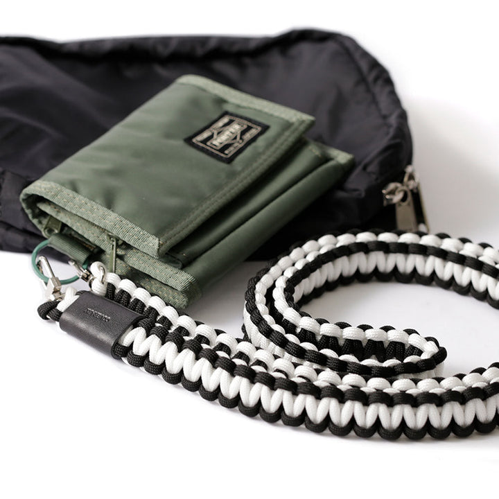 Coque transparente Paracorde unie avec bandoulière Coque arrière pour série iPhone