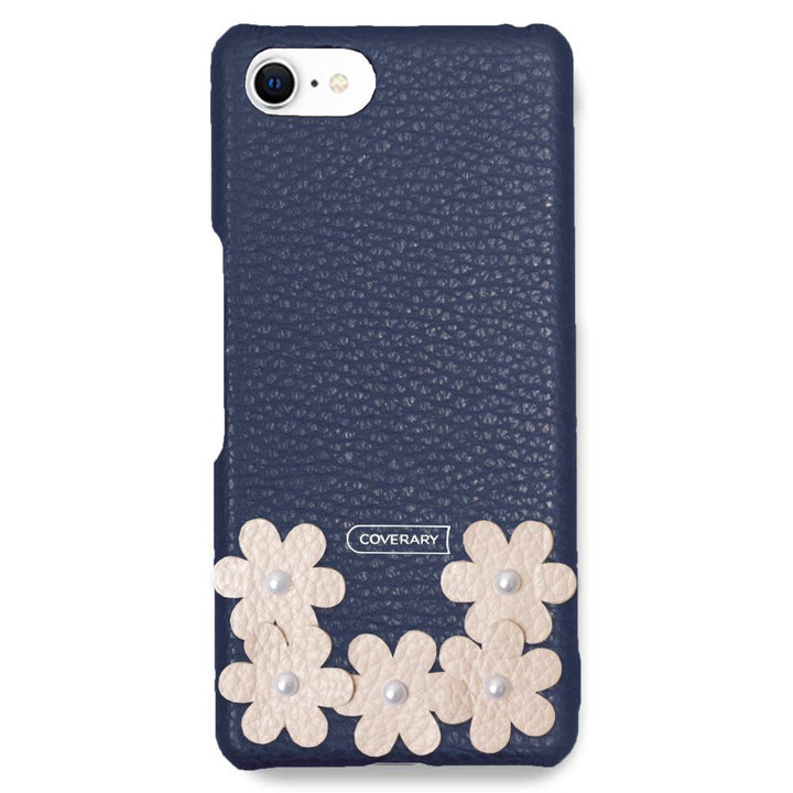 Genuine Leather 32 Colors Italian Shrink Leather Flower Deco Back Case Flower A Google Pixel Series