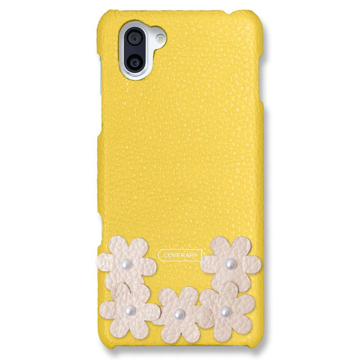 Genuine Leather 32 Colors Italian Shrink Leather Flower Deco Back Case Flower A Google Pixel Series